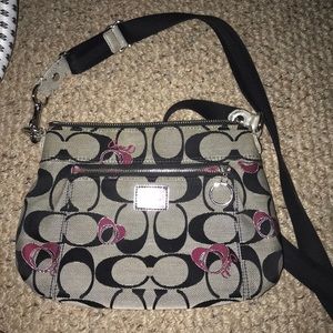 Coach Black Cross Body Bag
